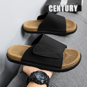 Tongs légères, respirantes, résistantes aux taches, antidérapantes et durables à bride unique pour hommes, grandes tailles, pour les sports d'été en extérieur - Product Image 2