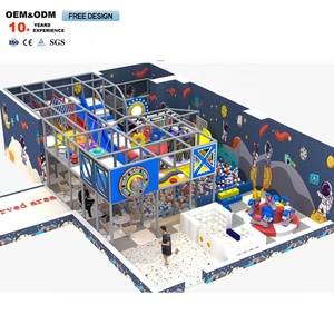 Área de Juegos Interior Personalizada para Niños, Equipo de Juegos de Escalada Suave con Temática - Product Image 2