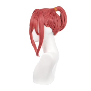 Peluca Sintética Negra Corta Ainizi, Peluca de Cosplay de Mitsuba del Anime Toilet-bound <span class=keywords><strong>Hanako</strong></span>-<span class=keywords><strong>kun</strong></span> para Niñas - Product Image 6