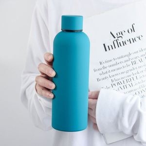 Pressure Resistant Lid 304 Small Mouth Insulated Bottle Mountain Trip Camping Daily Use Stainless <b>Water</b> Vessel Custom <b>Bulk</b> Order - Product Image 3