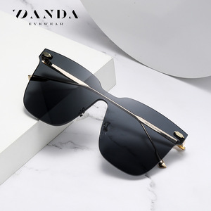 Danda Sunglasses JS8523 Frameless Integrated Lens UV400 Unisex Fashion Sun Protection - Product Image 2