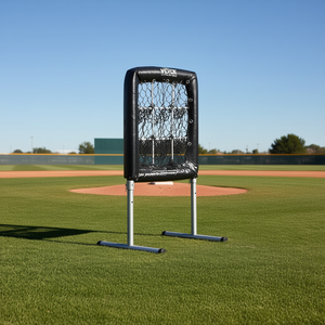 Red de entrenamiento de béisbol y sóftbol Vevor de 28x27 pulgadas con altura ajustable, equipo de práctica para ejercicios de bateo y lanzamiento. - Product Image 2