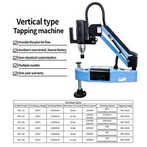 M16, M24, M36 công nghiệp Telescopic ARM CNC tự động ống và NUT tay khoan <span class=keywords><strong>servo</strong></span> kim loại Máy khai thác - Product Image 1