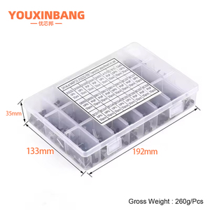 840 cái/bộ 24 Giá trị đ-92 <span class=keywords><strong>Transistor</strong></span> loại Kit bc327 <span class=keywords><strong>bc337</strong></span> bc547 <span class=keywords><strong>Transistor</strong></span> 2n2222 3904 3906 c945 PNP/NPN <span class=keywords><strong>Transistor</strong></span> gói - Product Image 2
