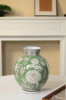 Vase de table en porcelaine Art Déco coloré, ornement décoratif pour la maison, pour l'arrangement floral dans la chambre