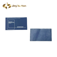 Étiquette de marque textile tissée personnalisée Jinyi pour vêtements, étiquette en tissu satiné pour ourlet, col, vêtements, sacs, t-shirts