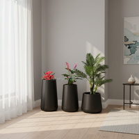 Pot Bunga & Planter Dekorasi Modern Komersial / Pot Tanaman Indoor Vas Lantai untuk Dekorasi Ruang Tamu