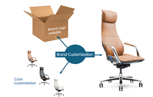 Sillas de Escritorio Giratorias de Cuero Genuino, Sillas de Oficina de Lujo Ajustables, Cómodas y Modernas, Ergonómicas para Personal de Oficina - Product Image 5