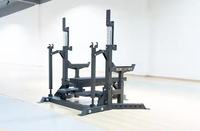 Rack de musculation multifonctionnel pour compétition de powerlifting, banc combiné et rack de gym