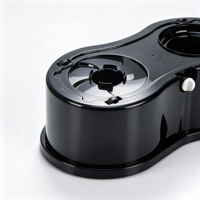 Séparateur de liquides usagés sec/humide mains libres, rotatif à 360°, en microfibre et acier inoxydable, auto-essoreur pour ensemble de seaux, usage domestique, haute performance