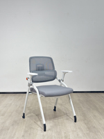 Chaise pliante en maille de conférence de bureau chaise de formation ergonomique chaise pliable de bras de salle de classe d'école moderne