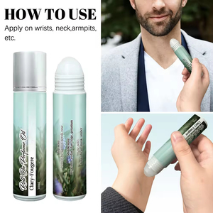 Nuovo Profumo Roll-on 30ML <span class=keywords><strong>al</strong></span> <span class=keywords><strong>Limone</strong></span>, Bergamotto, Neroli, Rosa, Muschio e Ambra, Eau de Cologne con Feromoni a Lunga Durata fino a 8 Ore - Product Image 6