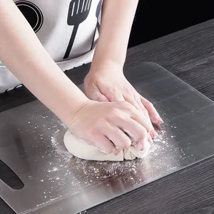 Planche à découper <span class=keywords><strong>Yamato</strong></span> en titane pur à 99,6 %, ensemble de 3 pièces - Écologique, antibactérien, épaisseur 1,5 cm pour une utilisation en cuisine - Product Image 2