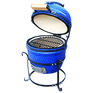 Parrilla Portátil de Carbón BG08 de 13 Pulgadas, Ahumador Negro para Exteriores, <span class=keywords><strong>Asador</strong></span> para Acampar, Jardín, Patio y Barbacoa - Product Image 3