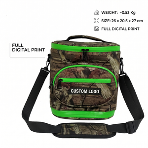 Bolsa Térmica Personalizada con Logotipo 2026, Reutilizable, a Prueba de Fugas, para Picnic, Vino, Almuerzo, Pesca, Golf, OEM, Camuflaje, para Alimentos y Latas - Product Image 1