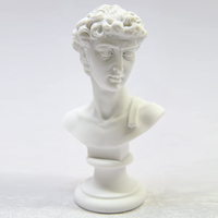 Statue de David en marbre blanc sculpté à l'intérieur, fournie par une usine professionnelle