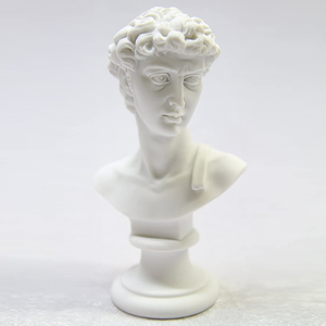 <span class=keywords><strong>Statua</strong></span> del Busto <span class=keywords><strong>di</strong></span> <span class=keywords><strong>David</strong></span> in Marmo Bianco Scolpito per Interni, Fornitura Professionale <span class=keywords><strong>di</strong></span> Fabbrica - Product Image 3