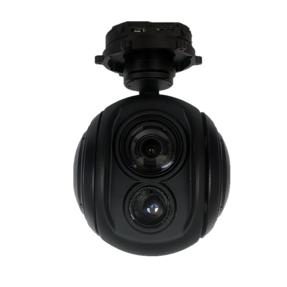 High-precision TOPOTEK 30x optical zoom and thermal camera with 3-axis gimbal payload support AI target tracking night vision