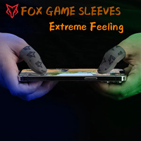 Sarafox C1 Sliver-cloth Sensible fino lavable Mobile Gaming Finger Sleeve Finger Guantes