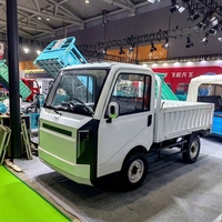 Pick-up électrique sur mesure fabriqué en usine, longue portée, quatre roues motrices, cabine fermée, pick-up électrique 2 places pour livraison urbaine