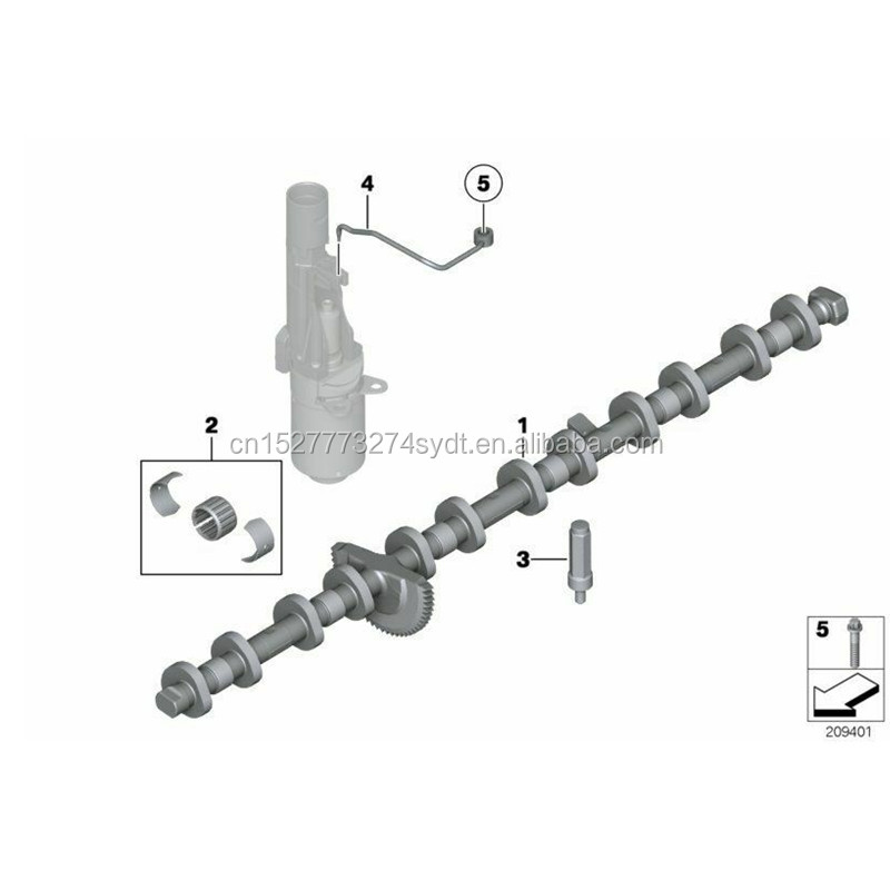 ё 11 37 7 515 868 Eccentric Shaft - OE Standard for E60, E70