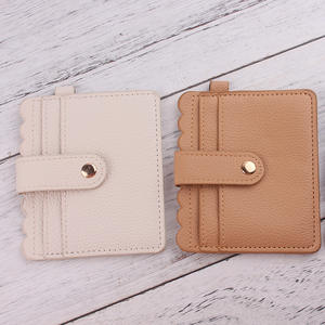 2024 شعر قطيفة الحب كرة سحر المفتاح سلسلة الكركند المشبك الجلدية حامل البطاقة المفتاح مع المحفظة - Product Image 5