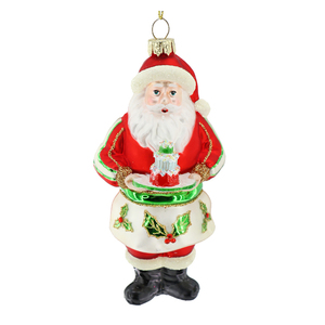 Boules <span class=keywords><strong>de</strong></span> verre <span class=keywords><strong>de</strong></span> Noël <span class=keywords><strong>de</strong></span> qualité supérieure en gros d'usine Le chef grand-père porte la plaque pendentif décoration <span class=keywords><strong>de</strong></span> <span class=keywords><strong>chaussette</strong></span> <span class=keywords><strong>de</strong></span> Noël - Product Image 2