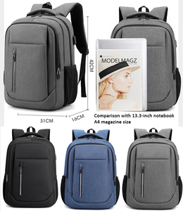 Sac à dos personnalisé pour ordinateur portable, idéal pour l'école, le collège, les voyages d'affaires, avec logo personnalisé, sac à dos pour hommes - Product Image 2
