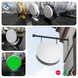 Tùy chỉnh ngoài trời dẫn ánh sáng Hộp bảng hiển thị Acrylic vòng chân không hình thành treo khung nhôm không thấm nước bảng quảng cáo - Product Image 4