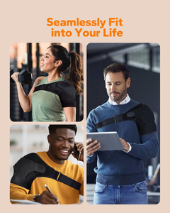 Unisex Schoudersteunbeugel Fabriek Directe Neopreen Beschermende Schouder Oefenpads Met Verstelbare Riem Schouderbeschermer - Product Image 4