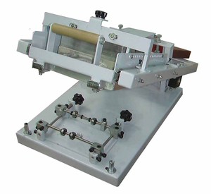 Giá Rẻ Nhỏ Nhãn Hiệu Hình Trụ Cong Lụa Màn Hình Máy In Cho Cốc Giấy Chai Nhựa - Product Image 1