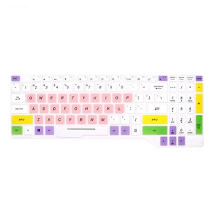 Coque de <span class=keywords><strong>protection</strong></span> de <span class=keywords><strong>clavier</strong></span> en silicone colorée pour ordinateur portable <span class=keywords><strong>Asus</strong></span> FX63 FX63 FZ63.ZX63 – Vente en gros - Product Image 4