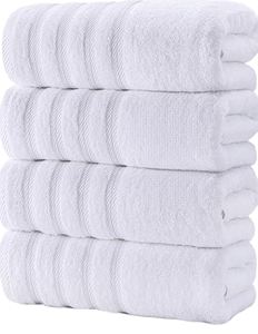 Infinity Disposable Woven Solid Color Quick-Dry Cotton Hotel Bath <b>Towel</b> Soft Absorbent for Ultimate <b>Guest</b> Comfort - Product Image 1