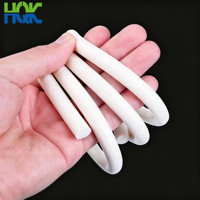 Cordon en mousse de silicone à cellules fermées flexible, bande d'étanchéité ronde en caoutchouc de silicone