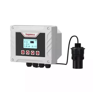 Split Industrial Sewage Water Level Transmitter Waterproof Ultrasonic Tank Level Sensor Measurement