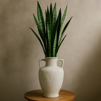 Décoration de sol de jardin élégante intérieure et extérieure de haute qualité nordique grands Pots de fleurs en ciment et jardinière pour la décoration de la maison
