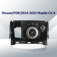 Autoradio Android en gros de l'usine MeiHua, cadre DVD de voiture, souris pour Mazda CX-4 2014-2023, noir mat, panneau de modification du lecteur DVD