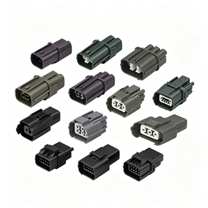 6189-0129 Konektor Otomatis Housing Kabel Listrik Aksesoris 1 2 3 4 6 8 Pin Tertutup Kedap Air Kabel Harness Soket Mobil - Product Image 1
