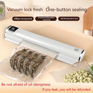 Machine d'emballage sous vide alimentaire à affichage numérique étanche, petite machine de scellage automatique multifonctionnelle en plastique - Product Image 3