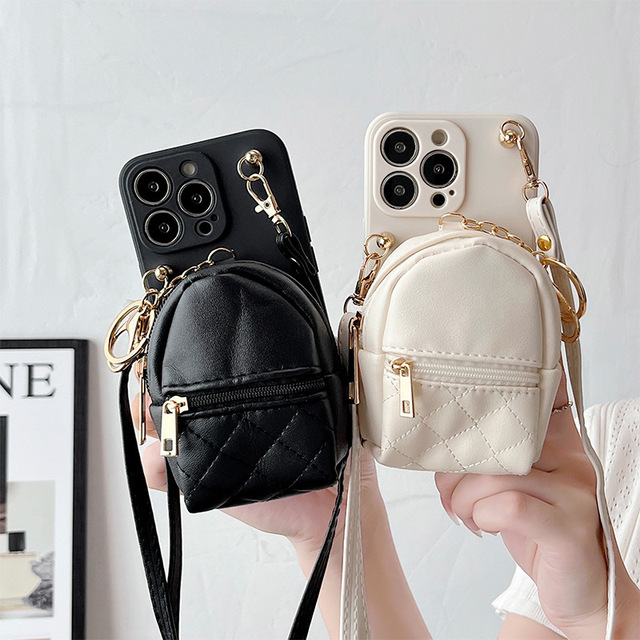 iPhone Crossbody Wallet Case PU Leather Card Holder Phone Case with Strap for iPhone 14 15 16 Pro Max