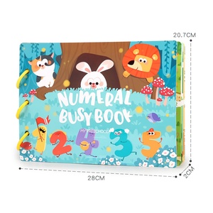 Libro Educativo per Bambini 3-6 Anni, Senza Tagli, con Velcro, Resistente agli Strappi, Montessori, Personalizzabile - Product Image 5