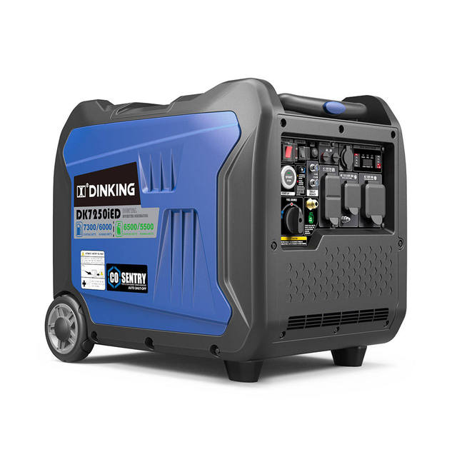 Dinking DK7250ied Wholesale Dual Fuel Power Equipment LPG Generators Super Silent Portable Inverter Generators 5500watt