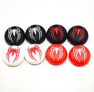 Funda de Silicona para Control de Juego con Diseño de <span class=keywords><strong>Spiderman</strong></span> para PlayStation 5 PS5 <span class=keywords><strong>PS4</strong></span>, Cubierta Antideslizante para Joystick, Tapa para Palanca de Mando - Product Image 1