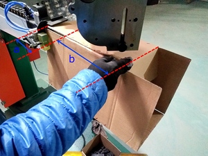 Agrafeuse manuelle <span class=keywords><strong>LUM</strong></span> pour cartons, machine à agrafer les boîtes en carton ondulé, certifiée CE - Product Image 2