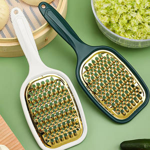 Cortador de Patatas Manual Multifuncional de Acero Inoxidable, Rallador de Ajo, Rábanos, Frutas, Verduras y Queso para Cocina - Product Image 2