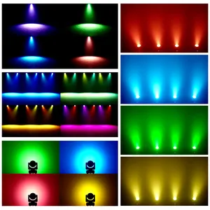 Led Moving Head Light 120W Mini Wash Light For Bar And Stage Light