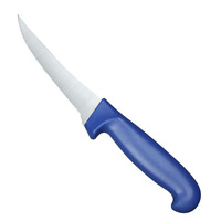 Couteau de boucher en acier inoxydable de haute qualité avec poignée en plastique de couleur personnalisée pour la cuisine et le restaurant