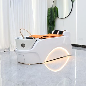 Oferta Especial: Muebles Profesionales para Barbería, Cama de Champú Inteligente para Salón de Belleza con Dispositivo de Hidroterapia - Product Image 4