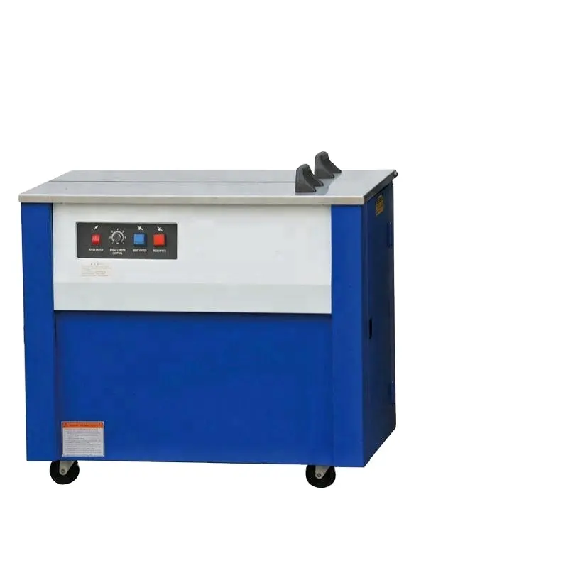 Semi Automatic Pallet Manual Box Handheld Carton Automatic Strapping Machine