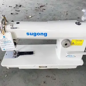 Yurtiçi marka yeni Sugong gc 15-1 falt-yatak tek iğne endüstriyel DİKİŞ MAKİNESİ kot yapımı için